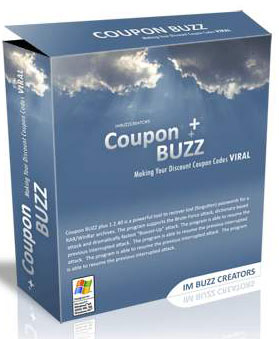Product picture Coupon Buzz  -  Coupon Code Generator Software