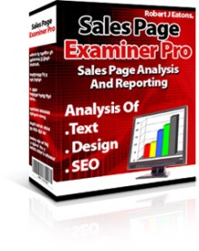 Product picture Sales Page Examiner Pro  MRR